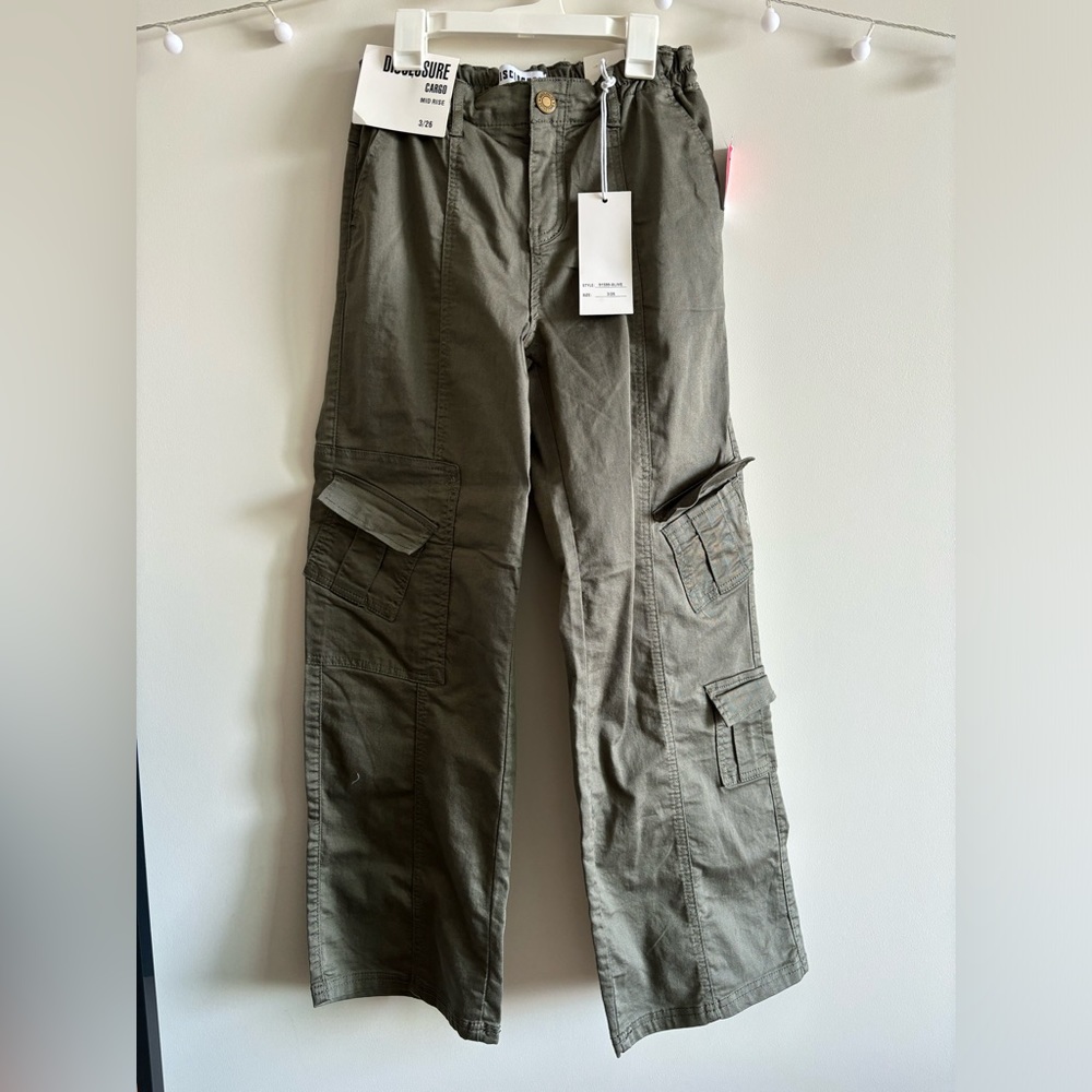 Disclosure cargo pants mid rise